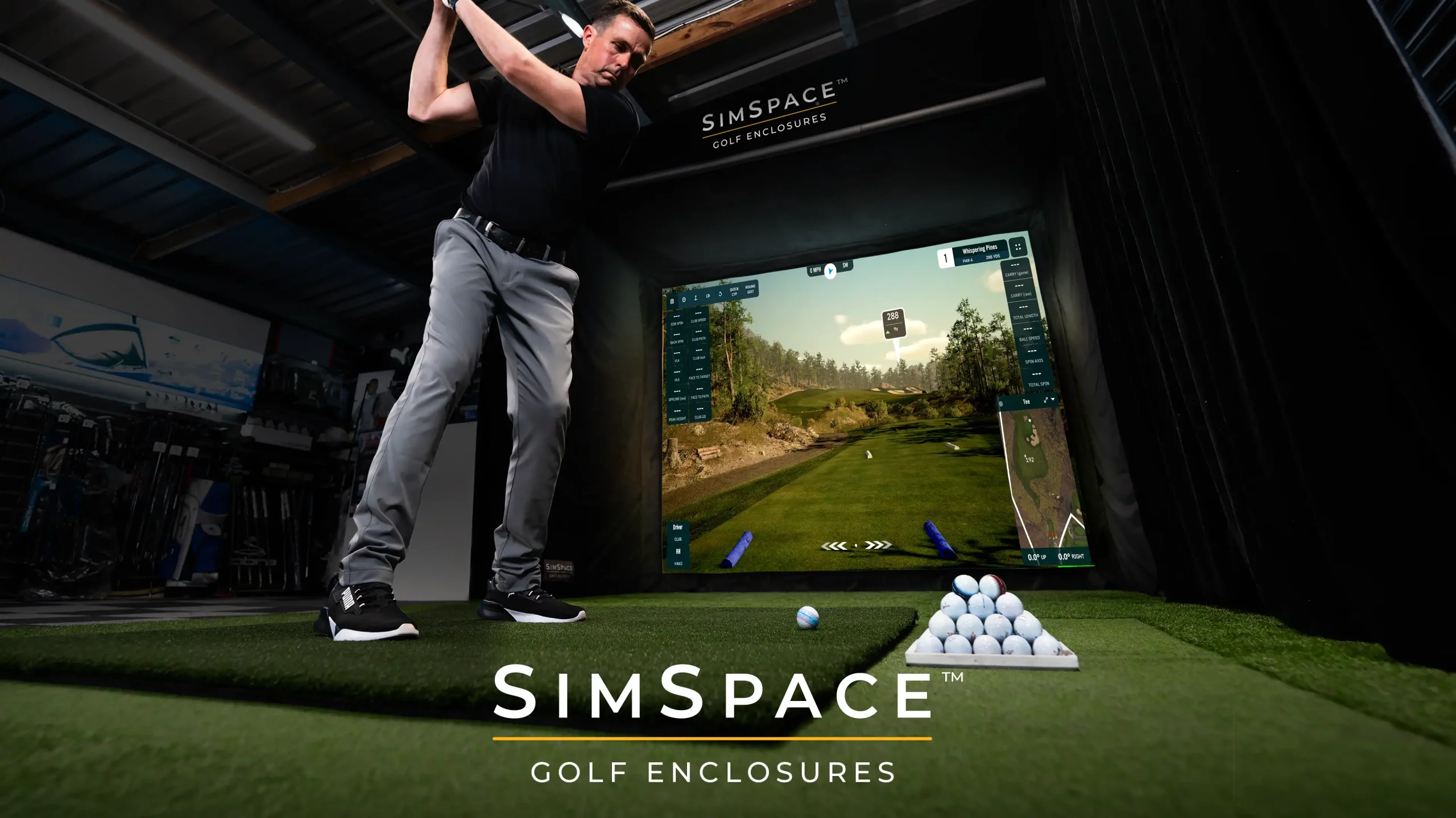 SimSpace Golf Enclosures